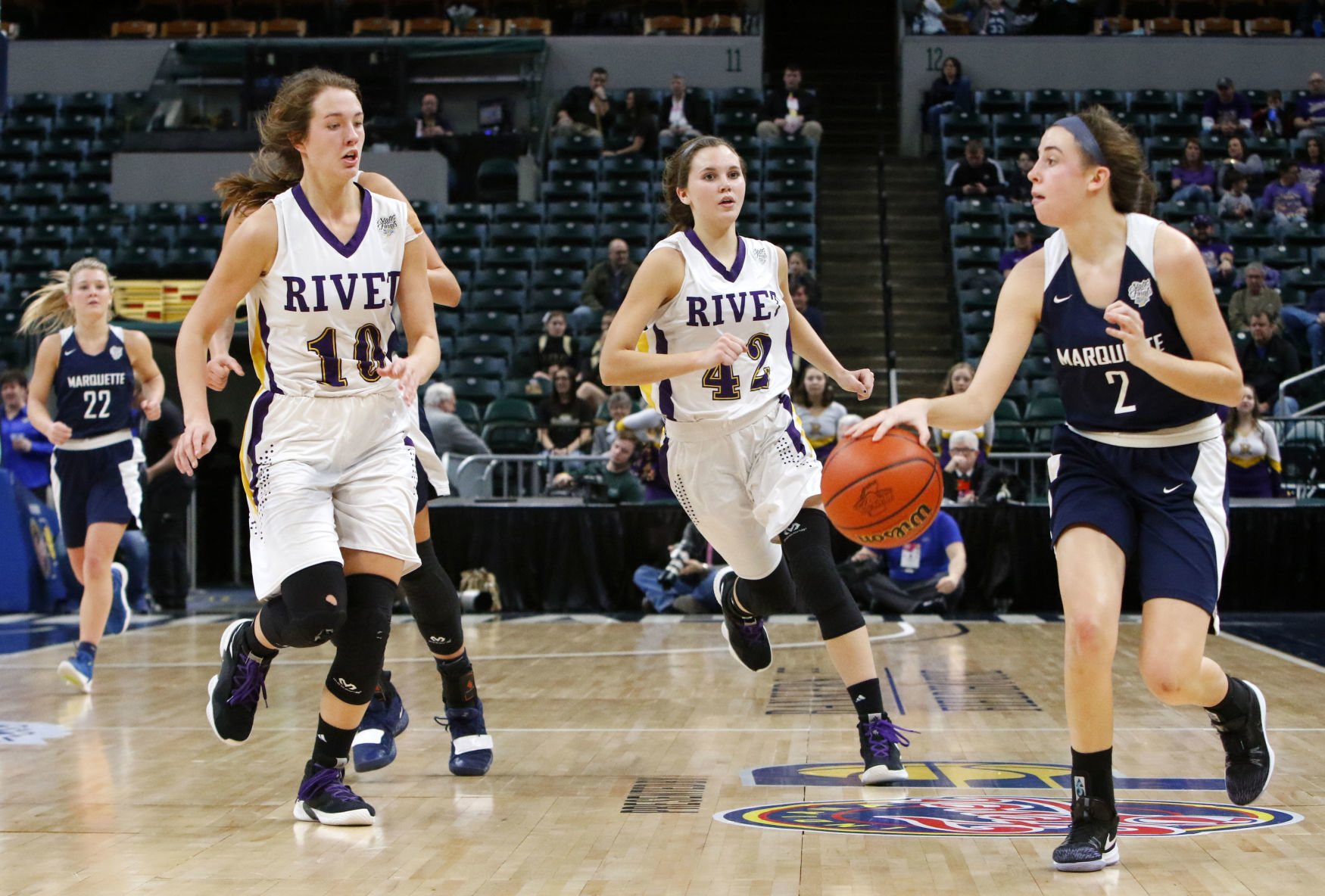 Gallery: Marquette Catholic vs. Vincennes Rivet in Class A championship